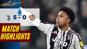 ไฮไลท์บอลวันนี้ กัลโช่ เซเรีย อา 2025/26 ยูเวนตุส พบกับ เครโมเนเซ่ 12/1/69