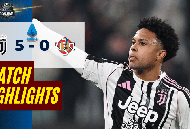 ไฮไลท์บอลวันนี้ กัลโช่ เซเรีย อา 2025/26 ยูเวนตุส พบกับ เครโมเนเซ่ 12/1/69