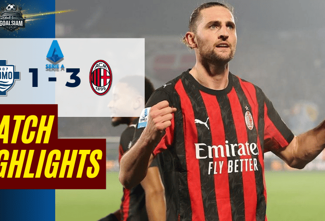 ไฮไลท์บอลวันนี้ กัลโช่ เซเรีย อา 2025/26 โคโม่ พบกับ เอซี มิลาน 15/1/69