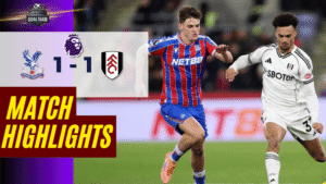 ไฮไลท์บอลวันนี้ พรีเมียร์ลีก 2025/26 คริสตัล พาเลซ พบกับ ฟูแล่ม 1/1/69