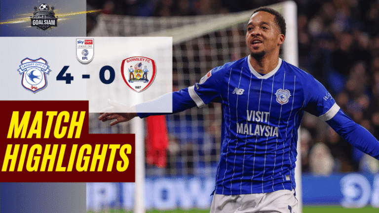 ไฮไลท์บอลวันนี้ ลีก วัน อังกฤษ 2025/26 คาร์ดิฟฟ์ ซิตี้ พบกับ บาร์นสลี่ย์ 27/1/69