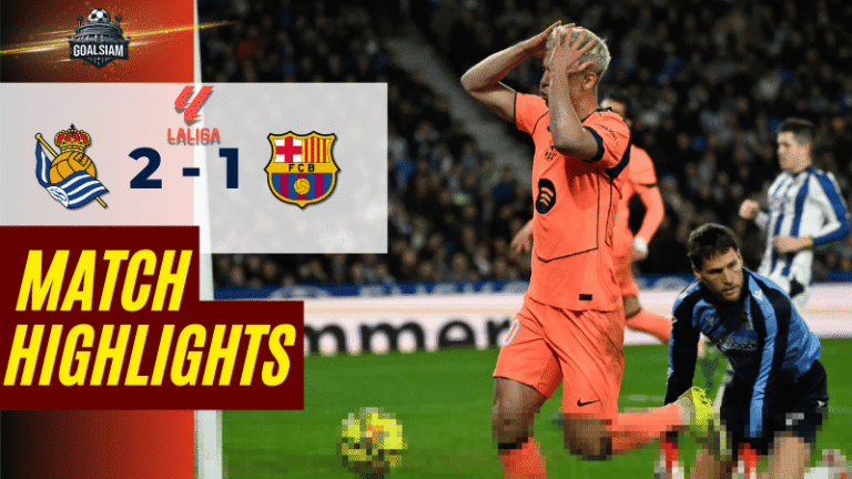 ไฮไลท์บอลวันนี้ ลาลีกา สเปน 2025/26 เรอัล โซเซียดาด พบกับ บาร์เซโลน่า 18/1/69