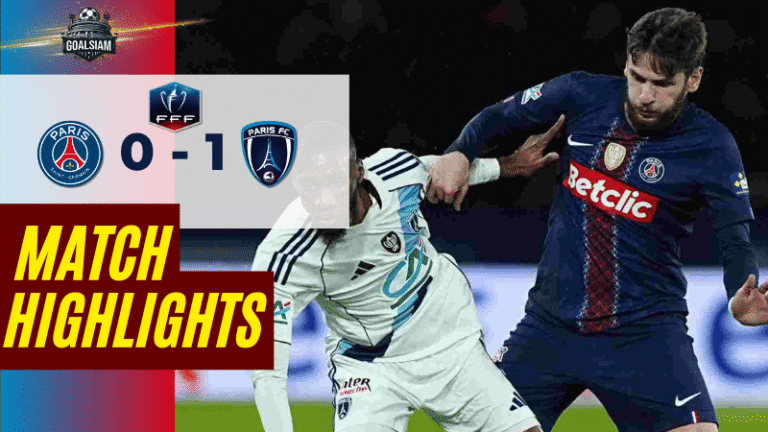 ไฮไลท์บอลวันนี้ เฟร้นช์ คัพ 2025/26 เปแอสเช พบกับ ปารีส์ แอฟเซ 12/1/69