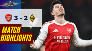 ไฮไลท์บอลวันนี้ ยูฟ่า แชมเปี้ยนส์ ลีก 2025/26 อาร์เซนอล พบกับ ไครัต 28/1/69