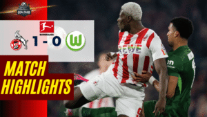 ไฮไลท์บอลวันนี้ บุนเดสลีกา 2025/26 โคโลญจน์ พบกับ โวล์ฟสบวร์ก 30/1/69