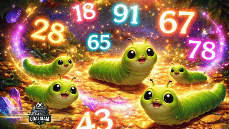 ทำนายฝันฝันเห็นหนอน เปิดโพยเลขเด็ด แนวทางหวย GOALSIAM ดวงเฮงกำลังจ่อเข้าหา