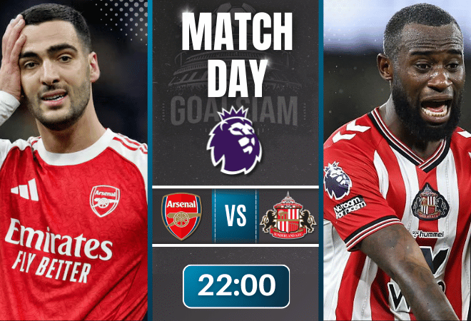 ดูบอลออนไลน์ พรีเมียร์ลีก อังกฤษ ถ่ายทอดสด อาร์เซนอล พบกับ ซันเดอร์แลนด์ 7/2/69