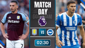 ดูบอลออนไลน์ พรีเมียร์ลีก อังกฤษ ถ่ายทอดสด แอสตัน วิลล่า พบกับ ไบรท์ตัน 11/2/69