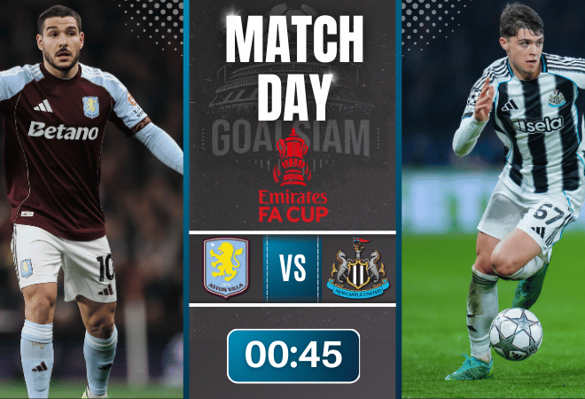 ดูบอลออนไลน์ เอฟเอ คัพ อังกฤษ ถ่ายทอดสด แอสตัน วิลล่า พบกับ นิวคาสเซิ่ล 14/2/69