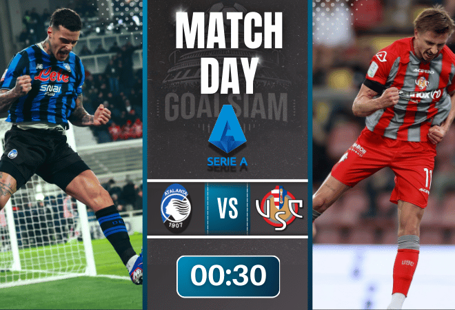 ดูบอลออนไลน์ กัลโช่ เซเรีย อา ถ่ายทอดสด อตาลันต้า พบกับ เครโมเนเซ่ 9/2/69