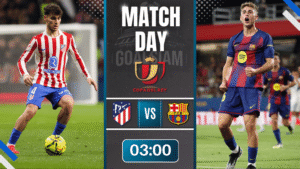 ดูบอลออนไลน์ โกปา เดล เรย์ ถ่ายทอดสด แอตมาดริด พบกับ บาร์เซโลน่า 12/2/69