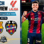 วิเคราะห์บอล ลาลีกา สเปน : บาร์เซโลน่า พบกับ เลบันเต้ 22/2/69