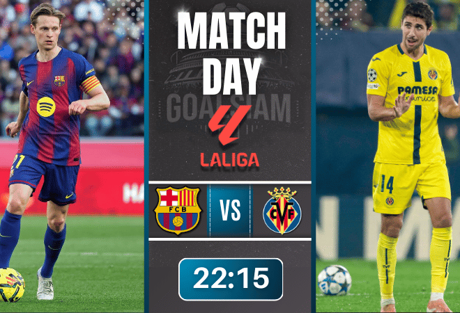 ดูบอลออนไลน์ ลาลีกา สเปน ถ่ายทอดสด บาร์เซโลน่า พบกับ บียาร์เรอัล 28/2/69