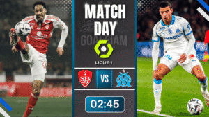 ดูบอลออนไลน์ ลีกเอิง ฝรั่งเศส ถ่ายทอดสด แบรสต์ พบกับ โอลิมปิก มาร์กเซย 20/2/69