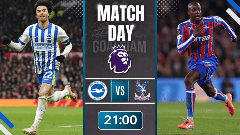 ดูบอลออนไลน์ พรีเมียร์ลีก อังกฤษ ถ่ายทอดสด ไบรท์ตัน พบกับ คริสตัล พาเลซ 8/2/69