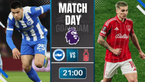 ดูบอลออนไลน์ พรีเมียร์ลีก อังกฤษ ถ่ายทอดสด ไบรท์ตัน พบกับ น็อตติ้งแฮม ฟอเรสต์ 1/3/69