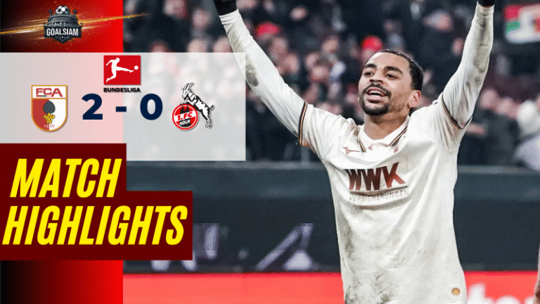 ไฮไลท์บอลวันนี้ บุนเดสลีกา 2025/26 เอาก์สวร์ก พบกับ โคโลญจน์ 27/2/69