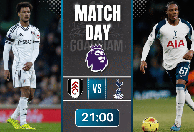 ดูบอลออนไลน์ พรีเมียร์ลีก อังกฤษ ถ่ายทอดสด ฟูแล่ม พบกับ สเปอร์ส 1/3/69