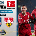 วิเคราะห์บอล บุนเดสลีกา : ไฮเดนไฮม์ พบกับ สตุ๊ตการ์ท 22/2/69