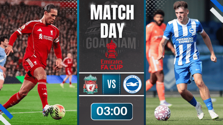 ดูบอลออนไลน์ เอฟเอ คัพ อังกฤษ ถ่ายทอดสด ลิเวอร์พูล พบกับ ไบรท์ตัน 14/2/69