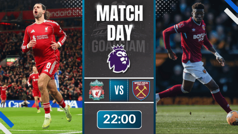 ดูบอลออนไลน์ พรีเมียร์ลีก อังกฤษ ถ่ายทอดสด ลิเวอร์พูล พบกับ เวสต์แฮม 28/2/69