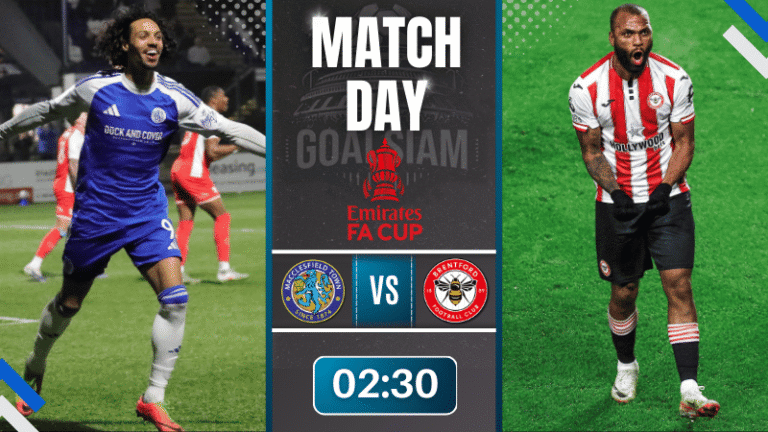 ดูบอลออนไลน์ เอฟเอ คัพ อังกฤษ ถ่ายทอดสด แม็คเคิลสฟิลด์ พบกับ เบรนท์ฟอร์ด 16/2/69