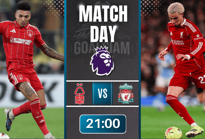 ดูบอลออนไลน์ พรีเมียร์ลีก อังกฤษ ถ่ายทอดสด น็อตติ้งแฮม ฟอเรสต์ พบกับ ลิเวอร์พูล 22/2/69