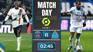 ดูบอลออนไลน์ ลีกเอิง ฝรั่งเศส ถ่ายทอดสด เปแอสเช พบกับ โอลิมปิก มาร์กเซย 8/2/69