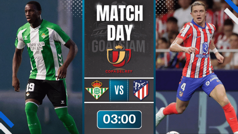 ดูบอลออนไลน์ โกปา เดล เรย์ ถ่ายทอดสด เรอัล เบติส พบกับ แอตมาดริด 5/2/69