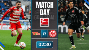 ดูบอลออนไลน์ บุนเดสลีกา ถ่ายทอดสด อูนิโอน เบอร์ลิน พบกับ ไอน์ทรัค แฟร้งค์เฟิร์ต 6/2/69