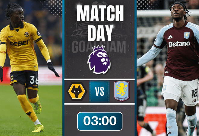 ดูบอลออนไลน์ พรีเมียร์ลีก อังกฤษ ถ่ายทอดสด วูล์ฟแฮมป์ตัน พบกับ แอสตัน วิลล่า 27/2/69