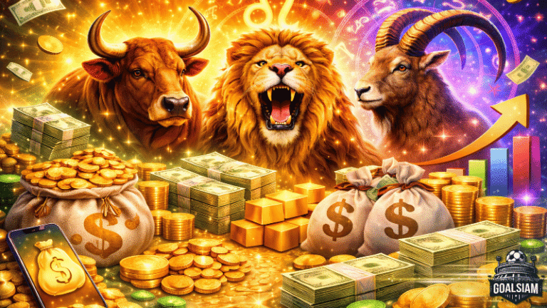เปิดดวงการเงิน GOALSIAM! 3 ราศีเงินพุ่งแบบไม่ทันตั้งตัว ช่วงนี้มีเกณฑ์รับทรัพย์ต่อเนื่อง จับอะไรก็เป็นเงิน