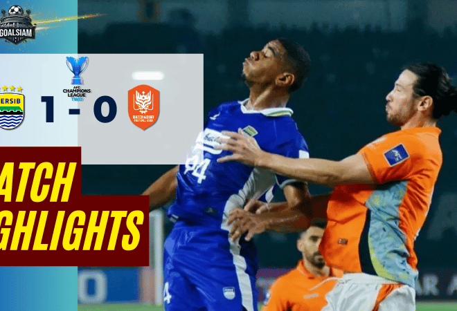 ไฮไลท์บอลวันนี้ เอเอฟซี แชมเปี้ยนส์ ลีก ทู 2025/26 เปอร์ซิบ บันดุง พบกับ ราชบุรี เอฟซี 18/2/69