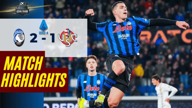 ไฮไลท์บอลวันนี้ กัลโช่ เซเรีย อา 2025/26 อตาลันต้า พบกับ เครโมเนเซ่ 9/2/69