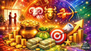 ดวงมาแรง GOALSIAM โค้งสุดท้ายปลายเดือน! 3 ราศีรับโชคแบบจัดเต็ม งานขยับ เงินขยาย มีลุ้นข่าวดีทันที