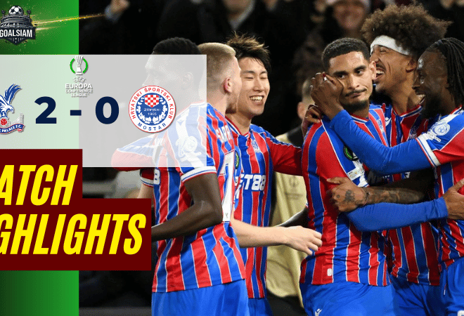 ไฮไลท์บอลวันนี้ ยูโรปา คอนเฟอเรนซ์ ลีก 2025/26 คริสตัล พาเลซ พบกับ ซรินสกี้ 26/2/69