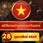 สถิติหวยฮานอย 28 กุมภาพันธ์ 2569 อัปเดตสถิติพร้อมวิเคราะห์เลขมาแรงทุกประเภท