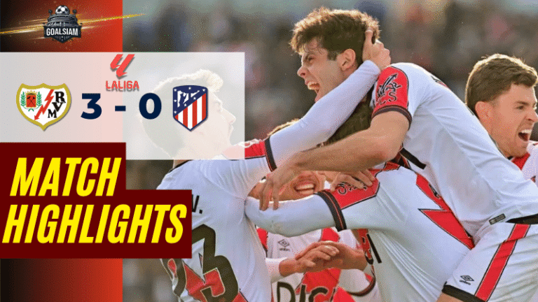 ไฮไลท์บอลวันนี้ ลาลีกา สเปน 2025/26 ราโย บาเยกาโน่ พบกับ แอตเลติโก มาดริด 15/2/69