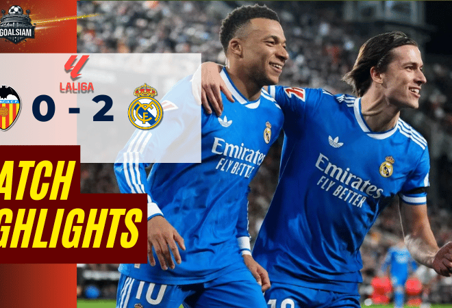 ไฮไลท์บอลวันนี้ ลาลีกา สเปน 2025/26 บาเลนเซีย พบกับ เรอัล มาดริด 8/2/69