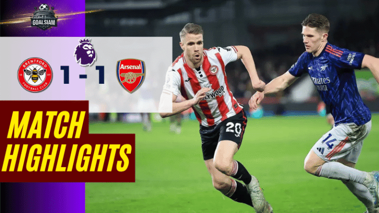 ไฮไลท์บอลวันนี้ พรีเมียร์ลีก อังกฤษ 2025/26 เบรนท์ฟอร์ด พบกับ อาร์เซนอล 12/2/69