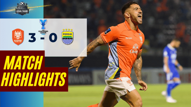 ไฮไลท์บอลวันนี้ เอเอฟซี แชมเปี้ยนส์ ลีก ทู 2025/26 ราชบุรี เอฟซี พบกับ เปอร์ซิบ บันดุง 11/2/69