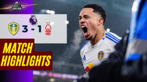 ไฮไลท์บอลวันนี้ พรีเมียร์ลีก อังกฤษ 2025/26 ลีดส์ ยูไนเต็ด พบกับ น็อตติ้งแฮม ฟอเรสต์ 6/2/69