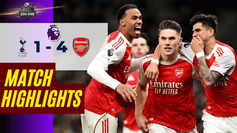 ไฮไลท์บอลวันนี้ พรีเมียร์ลีก อังกฤษ 2025/26 สเปอร์ส พบกับ อาร์เซนอล 22/2/69