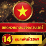 สถิติหวยฮานอย 14 กุมภาพันธ์ 2569 วิเคราะห์สถิติย้อนหลังครบ 4 เดือน จับเลขชน 4 รอบแบบบ้านกีฬา