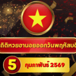 สถิติหวยฮานอย 5 กุมภาพันธ์ 2569 วิเคราะห์สถิติย้อนหลังครบทุกเดือน จับเลขชน 4 รอบแบบบ้านกีฬา