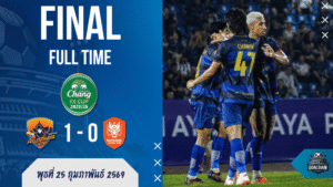 ผลบอลสด ช้างเอฟเอ คัพ : อยุธยา ยูไนเต็ด 1-0 ราชบุรี เอฟซี – ชนะได้ไง? ก็ให้เขายิงเข้าประตูตัวเองไง!