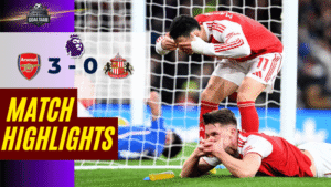 ไฮไลท์บอลวันนี้ พรีเมียร์ลีก อังกฤษ 2025/26 อาร์เซนอล พบกับ ซันเดอร์แลนด์ 7/2/69