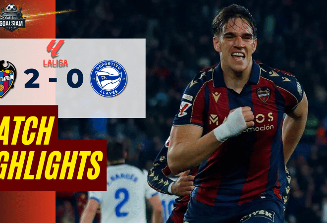 ไฮไลท์บอลวันนี้ ลาลีกา สเปน 2025/26 เลบันเต้ พบกับ อลาเบส 27/2/69