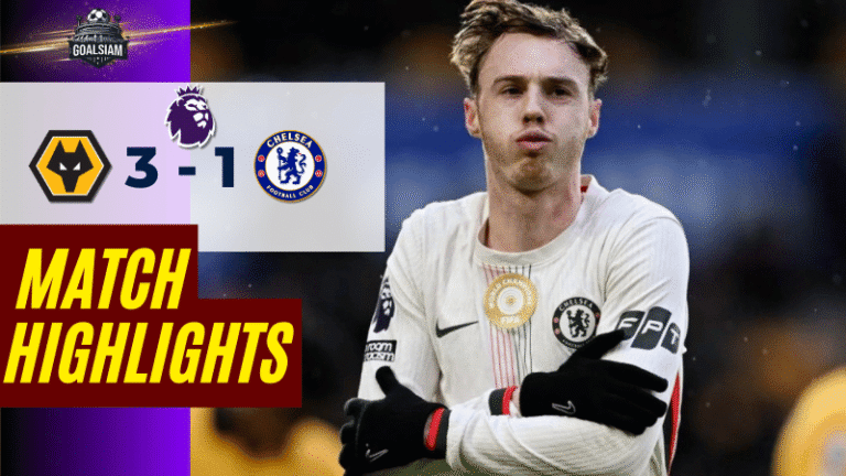 ไฮไลท์บอลวันนี้ พรีเมียร์ลีก อังกฤษ 2025/26 วูล์ฟแฮมป์ตัน พบกับ เชลซี 7/2/69