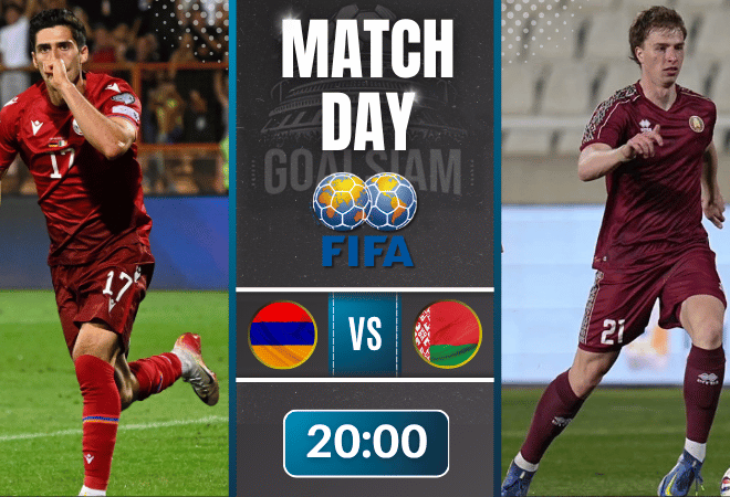 ดูบอลออนไลน์ กระชับมิตรทีมชาติ ถ่ายทอดสด อาร์เมเนีย พบ เบลารุส 29/3/69